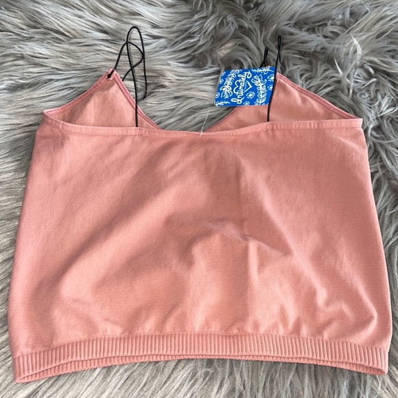 NWT Free People Intimately Free FP Skinny Strap Seamless Brami Iced Chai XS/S - Picture 5 of 7
